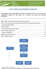 hotel energy management guidelines